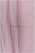 Pastel Pink - 160cm wide very soft tulle fabric for bridal veils and wedding dresses/ soft mesh fabric// R-150-53-BOLT 30YDS