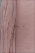 Blush Brown - 160cm wide very soft tulle fabric for bridal veils and wedding dresses/ soft mesh fabric// R-152-57