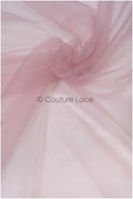 Blush Pink - 160cm wide very soft tulle fabric for bridal veils and wedding dresses/ soft mesh fabric// R-154-62