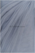 Grey Blue - 160cm wide very soft tulle fabric for bridal veils and wedding dresses/ soft mesh fabric// R-151-56