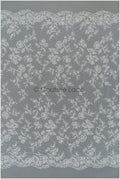 Perlen Spitzenstoff mit Blumenmuster/ Spitzenstoff mit Perlen und Pailletten/ handgemachte Spitze für Brautkleid// L21-092B