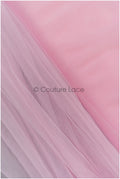 Cotton Candy Pink - 160cm wide very soft tulle fabric for bridal veils and wedding dresses/ soft mesh fabric// R-145-4 