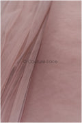 Blush Brown - 160cm wide very soft tulle fabric for bridal veils and wedding dresses/ soft mesh fabric// R-152-57