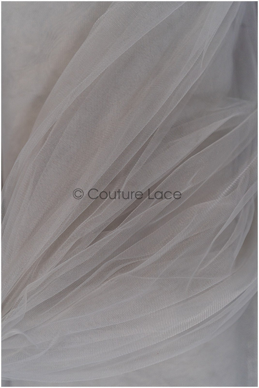 Steel Grey - 160cm wide very soft tulle fabric for bridal veils and wedding dresses/ soft mesh fabric// R-149-52-BOLT 30YDS 