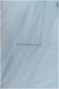 Light blue - 160cm wide very soft tulle fabric for bridal veils and wedding dresses/ soft mesh fabric// R-153-61