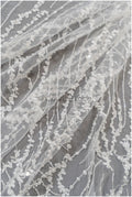 Elegante Wellen-Punkt Spitze mit Pailletten für ein glamouröses Brautkleid // L21-105B
