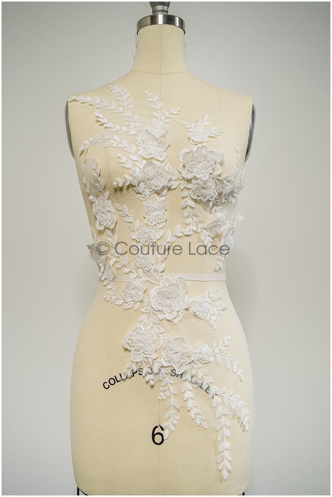 3D Blume Spitzen Applikation, 3D Blumen Applikation, Lace Blumen Applikation, Spitzen Applikation, 3D Brautkleid Spitzen Applikation, Braut Lacepatch// A21-250