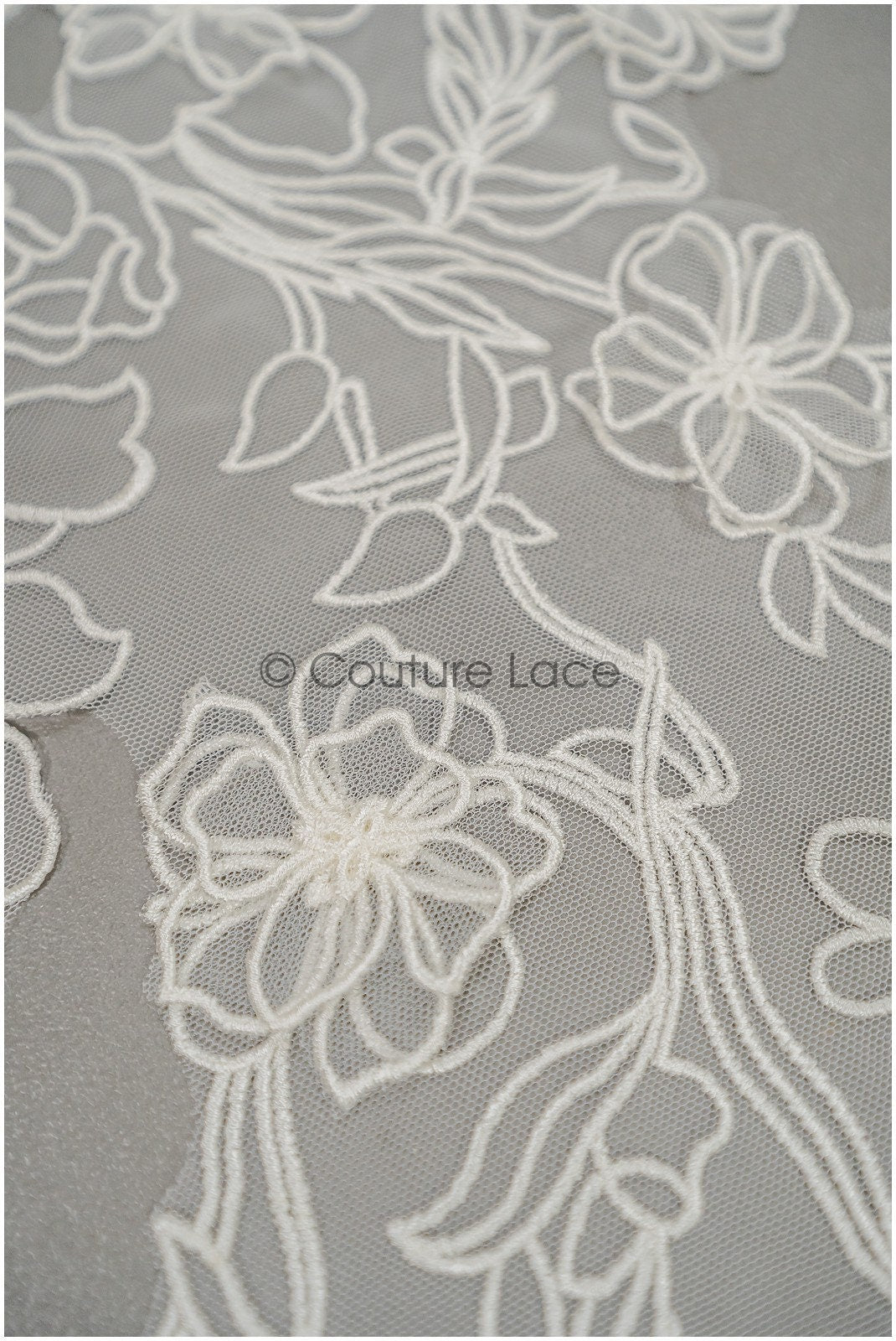 3D Blumen Spitzen Applikation, 3D Blumen Applikation, SpitzenBlume Applikation, Spitzen Applikation, 3D Brautkleid Spitzen Applikation, BrautSpitze Applikation// A21-239