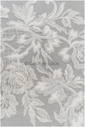 Floral lace applique for wedding dress, floral lace patch, embroidered lace applique, bridal applique// A21-225