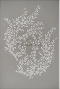 Perlen-Applikationen für Brautkleid, Blumen-Spitzen-Patches, bestickte Spitzenapplikationen, kordelierte Spitzenapplikationen off-white// A21-217