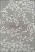 Perlen-Applikationen für Brautkleid, Blumen-Spitzen-Patches, bestickte Spitzenapplikationen, kordelierte Spitzenapplikationen off-white// A21-217