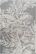 Perlen Applikation für Brautkleid, Blumenspitze Aufnäher, bestickte Spitzenapplikation, Brautapplikation// A21-200