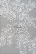 Perlen Applikationen für Brautkleid, Blumenspitzen Aufnäher, bestickte Spitzenapplikationen, kordelierte Spitzenapplikationen off-white// A21-213