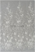 3D Blumen Spitzenstoff Off-White/ Braut Spitzenstoff/ romantische Spitze mit 3D Blumen/ Hochzeit Spitzenstoff// L22-219B