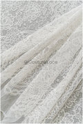 Braut Spitzenstoff Off-White/ Boho Spitzenstoff/ französische Spitze/ Brautspitze Stoff// L22-296B