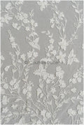 Spitzenstoff Off-White mit Perlen/ Brautspitze mit 3D-Blumen/ Brautkleid Spitz/ Perlenspitze// L22-305
