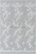 Wunderschöner 3D Blumen Spitzenstoff/ Braut Spitzenstoff Off-White/ romantischer floraler Spitzenstoff mit 3D Blumen/ französischer Spitzenstoff// L22-361B