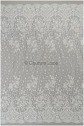 Romantischer Spitzenstoff Off-White/ hochwertiger bestickter Braut Spitzenstoff/ florale Brautspitze/ französische Spitze// L22-240B
