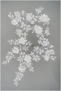3D Blumen Spitzen Applikation, 3D Blumen Applikation, Lace Blumen Applikation, Spitzen Applikation, 3D Hochzeitskleid Spitze Applikation, Braut Blumen Aufnäher// A21-251