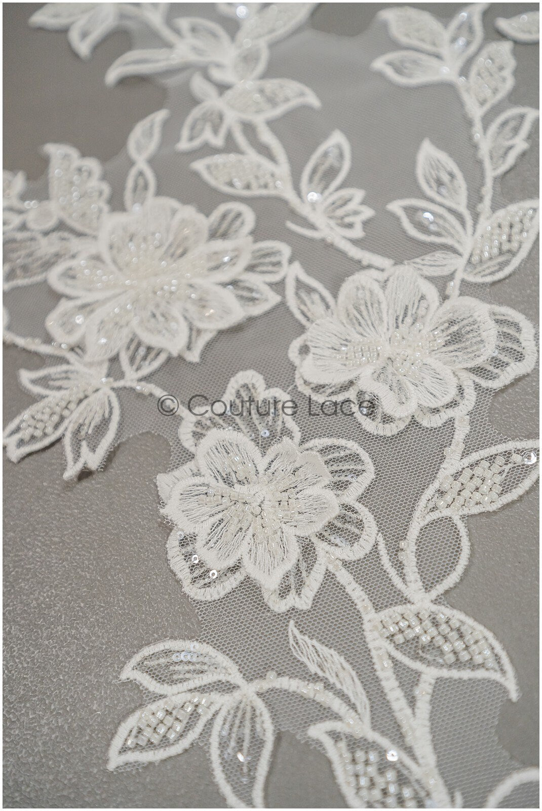 3D Blume Spitzen Applikation, 3D Blumen Applikation, Lace Blumen Applikation, Spitzen Applikation, 3D Brautkleid Spitzen Applikation, Braut Lacepatch// A21-238