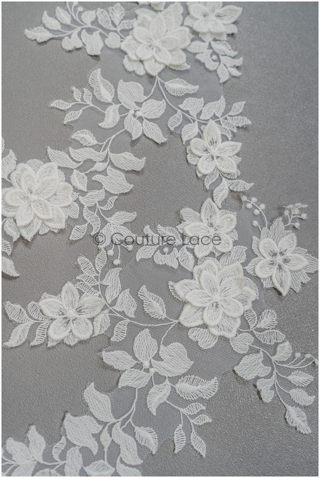 3D Blume Spitzen Applikation, 3D Blumen Applikation, Lace Blumen Applikation, Spitzen Applikation, 3D Hochzeitskleid Spitze Applikation, Braut Blumen Aufnäher// A21-209