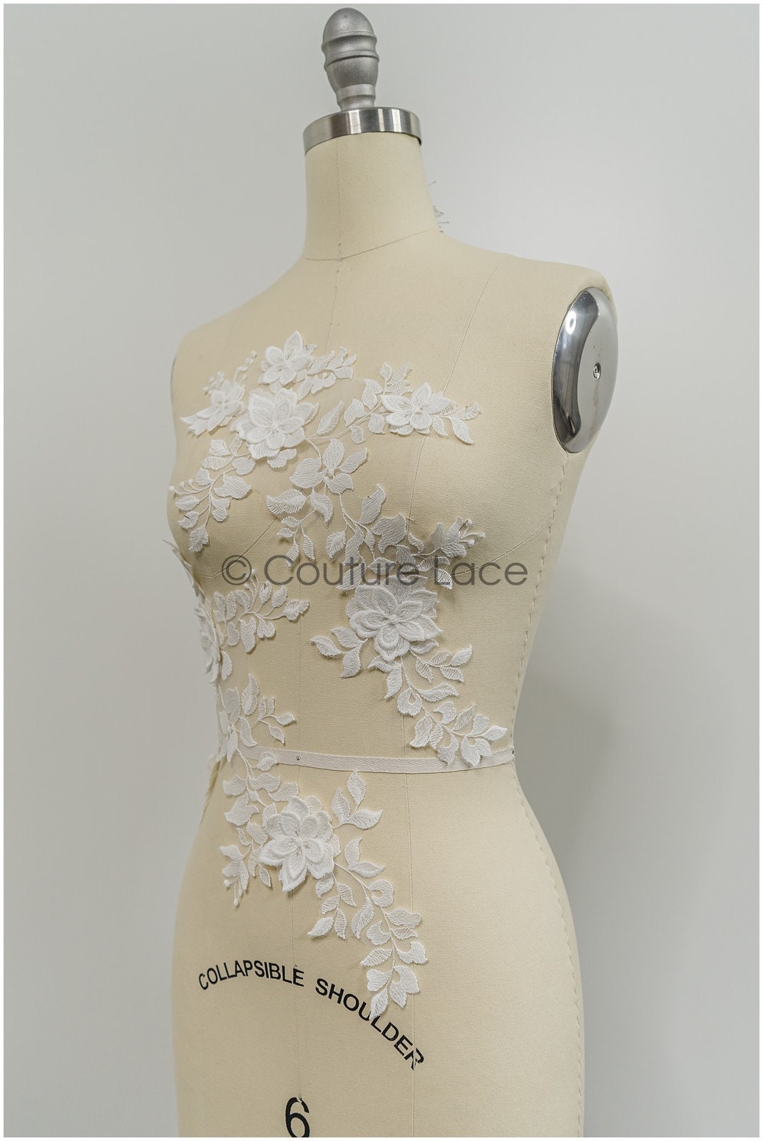 3D Blume Spitzen Applikation, 3D Blumen Applikation, Lace Blumen Applikation, Spitzen Applikation, 3D Hochzeitskleid Spitze Applikation, Braut Blumen Aufnäher// A21-209