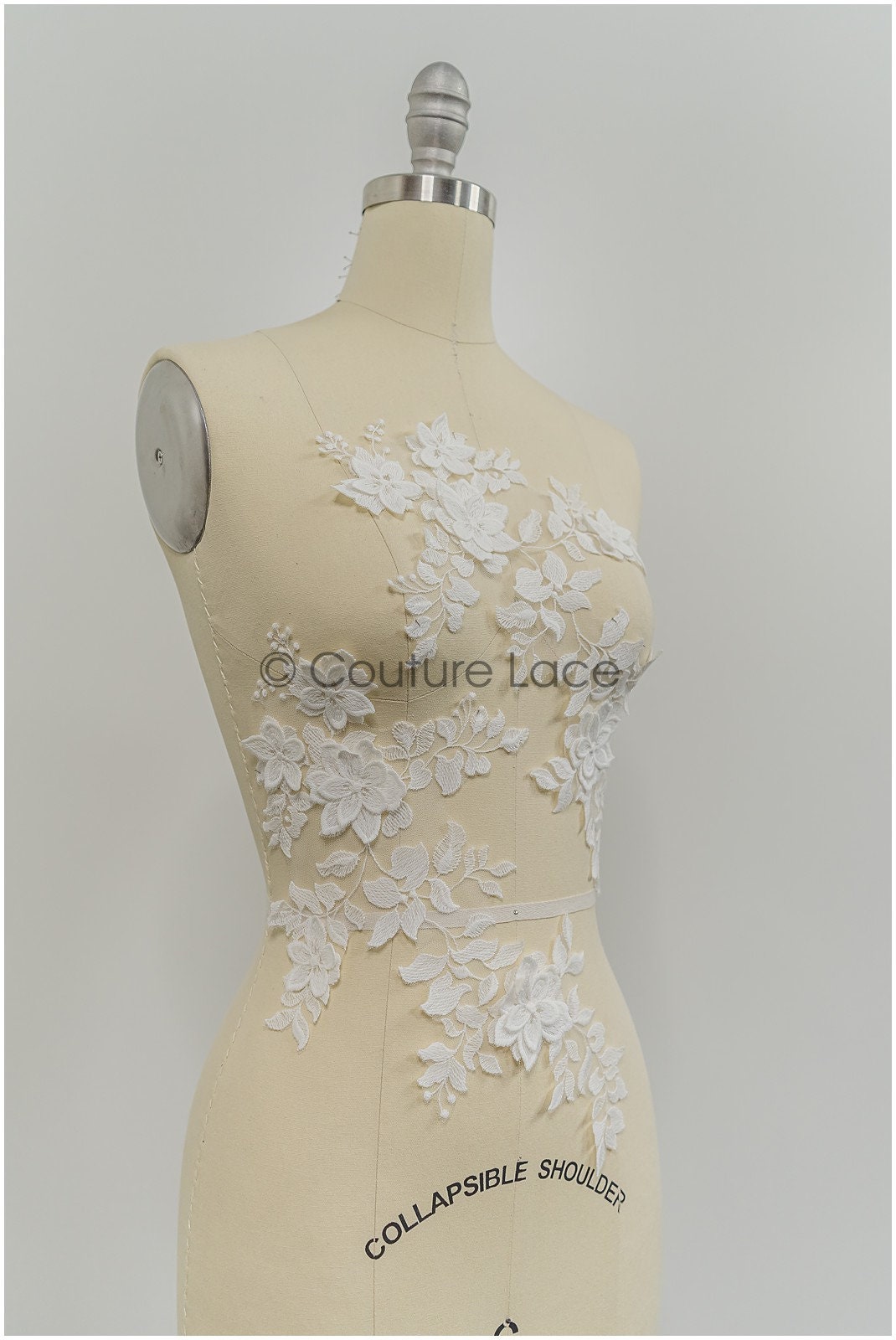 3D Blume Spitzen Applikation, 3D Blumen Applikation, Lace Blumen Applikation, Spitzen Applikation, 3D Hochzeitskleid Spitze Applikation, Braut Blumen Aufnäher// A21-209