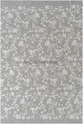 Romantischer floraler Spitzenstoff/ hochwertig bestickter Braut Spitzenstoff/ Off-White Spitzenstoff// L22-285B