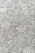 Romantischer floraler Spitzenstoff/ hochwertiger Brautspitzenstoff Off-White/ Hochzeit Spitzenstoff// L22-293B