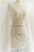 Braut Spitzenstoff Off-White/ Netzstoff/ französische Spitze/ Häkelspitze/ Brautspitze// L22-297B