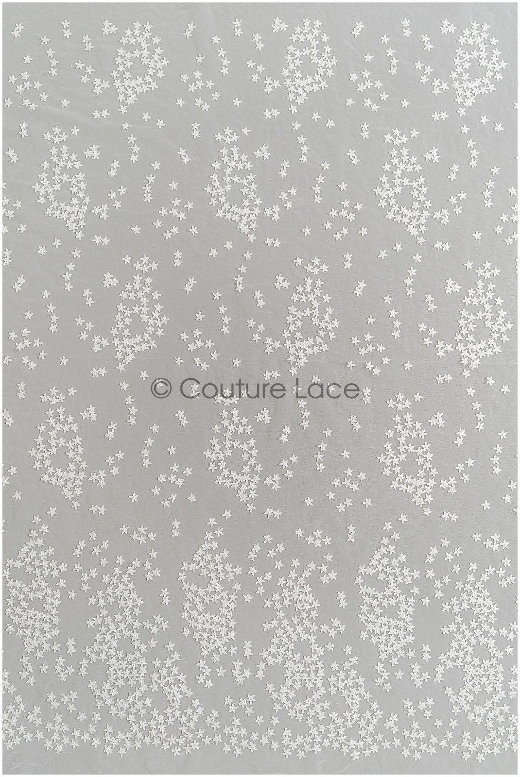 3D Blumen Spitze Stoff/ Exquisite Spitze Stoff für Hochzeitskleid/ Braut Blumenspitze/ Spitzenstoff Off-White//  L22-276B