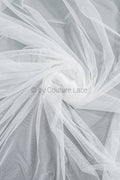 180cm wide - soft tulle fabric for bridal veils &amp; wedding dresses/ off-white tulle fabric// R-119