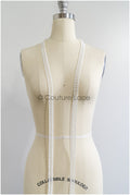 5yds Boho Lace Trim Off-White/ Lace Trim for Wedding Dresses/ Guipure Lace// T22-170