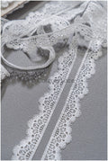 4yds Boho Crochet Lace Off-White/ Geometric Lace Trim/ Bridal Guipure Lace Trim// T22-166
