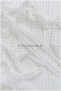5yds Boho Crochet Lace Off-White/ Bridal Lace Trim/ Guipure Lace Trim/ Lace Veil// T22-168