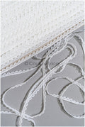 5yds Boho lace trim off-white/ wedding dress lace trim/ crocheted bridal lace/ macrame lace// T22-172