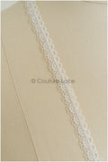4yds Boho Lace Trim Off-White/ Bridal Lace Trim/ Guipure Lace Trim/ Wedding Dress Lace// T22-189