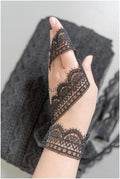 4yds / black boho crochet lace / geometric lace trim / bridal guipure lace trim / black lace// T22-219T22-219