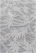 Perlen Spitzenstoff Off-White/ Couture Spitzenstoff mit Perlen/ Braut Spitzenstoff/ Perlen Spitze// L22-422OW