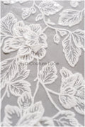 romantischer Blumen-Spitzenaufnäher/ Baumwollblumen Applikation/ Hochzeitskleid Spitzenapplikation/ Brautblumen Applikation// A22-272