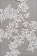 romantischer Magnolien Spitzenaufnäher / Baumwollblume Applikation / Hochzeitskleid Spitzenapplikation / Braut Magnolien Applikation// A22-271
