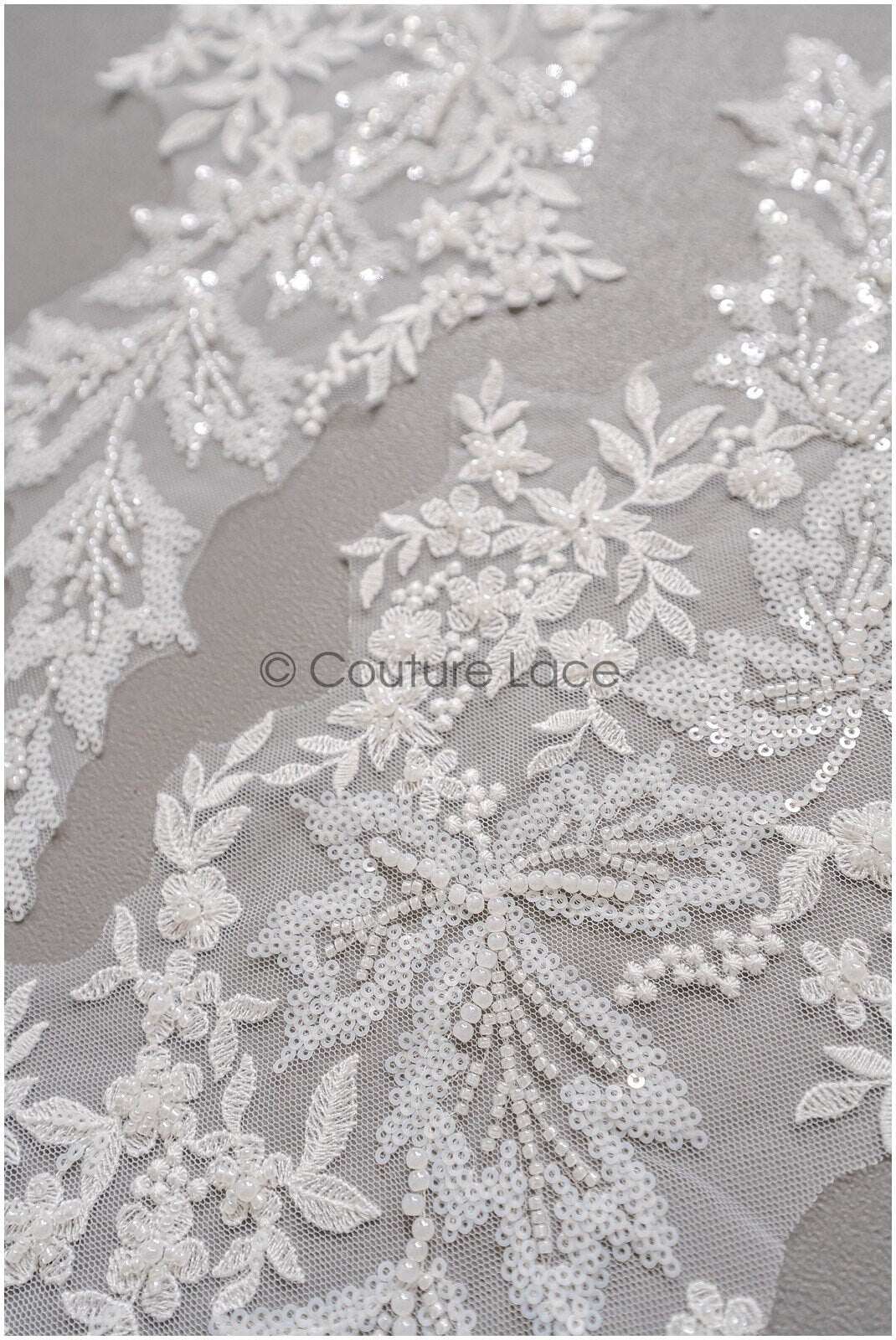 romantischer Blumen-Spitzenaufnäher / Baumwollblumen Applikation / Hochzeitskleid Spitzenapplikation / Brautblumen Applikation// A22-259