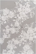 romantischer Blumen-Spitzenaufnäher/ Baumwollblumen Applikation/ Hochzeitskleid Spitzenapplikation/ Brautblumen Applikation// A22-260