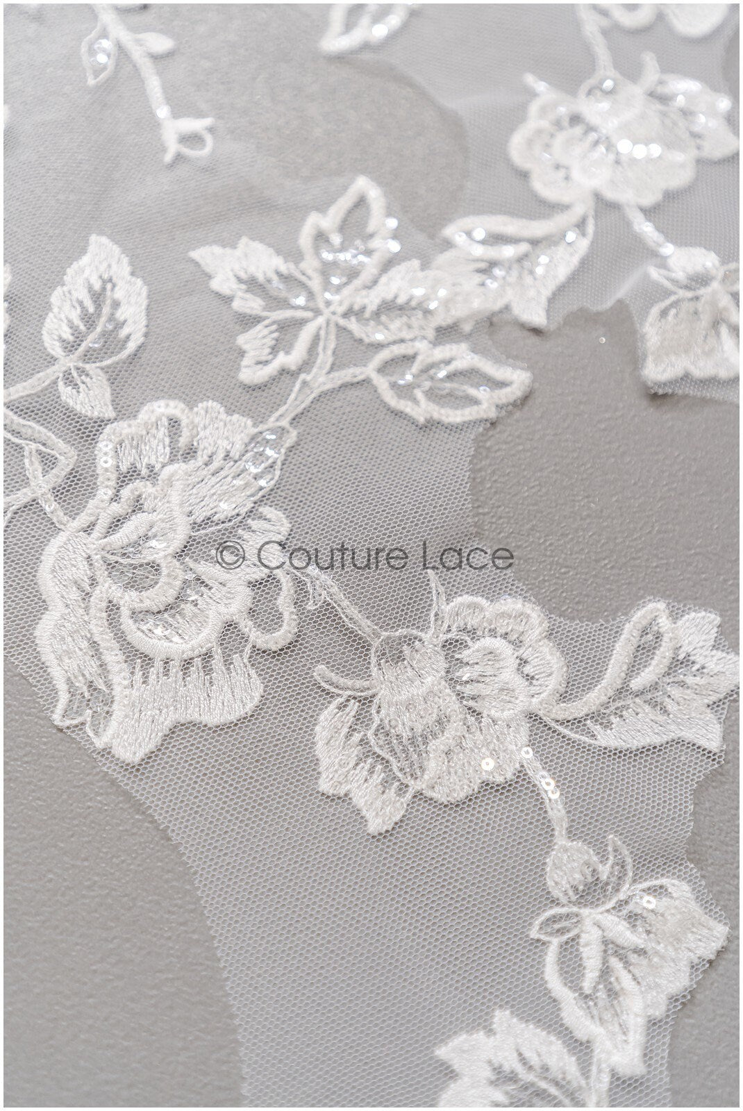 romantischer Blumen-Spitzenaufnäher/ Baumwollblumen Applikation/ Hochzeitskleid Spitzenapplikation/ Brautblumen Applikation// A22-262