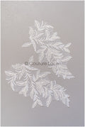 romantischer Blumen-Spitzenaufnäher / Baumwollblumen Applikation / Hochzeitskleid Spitzenapplikation / Brautblumen Applikation// A22-256