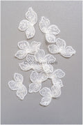 10pcs. Lace flowers for sewing/ 3D flower lace applique/ wedding dress lace applique/ bridal lace// A22-254