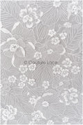 Romantischer Braut Spitzenstoff Off-White/ floraler Couture Spitzenstoff/ Braut bestickte Spitze// L22-010