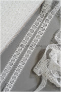 4yds Off-White Boho Lace Trim/ Crocheted Lace Trim/ Bridal Guipure Lace/ Dot Lace// T22-209