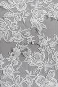 romantischer Magnolien Spitzenaufnäher / Baumwollblume Applikation / Hochzeitskleid Spitzenapplikation / Braut Magnolien Applikation// A22-280