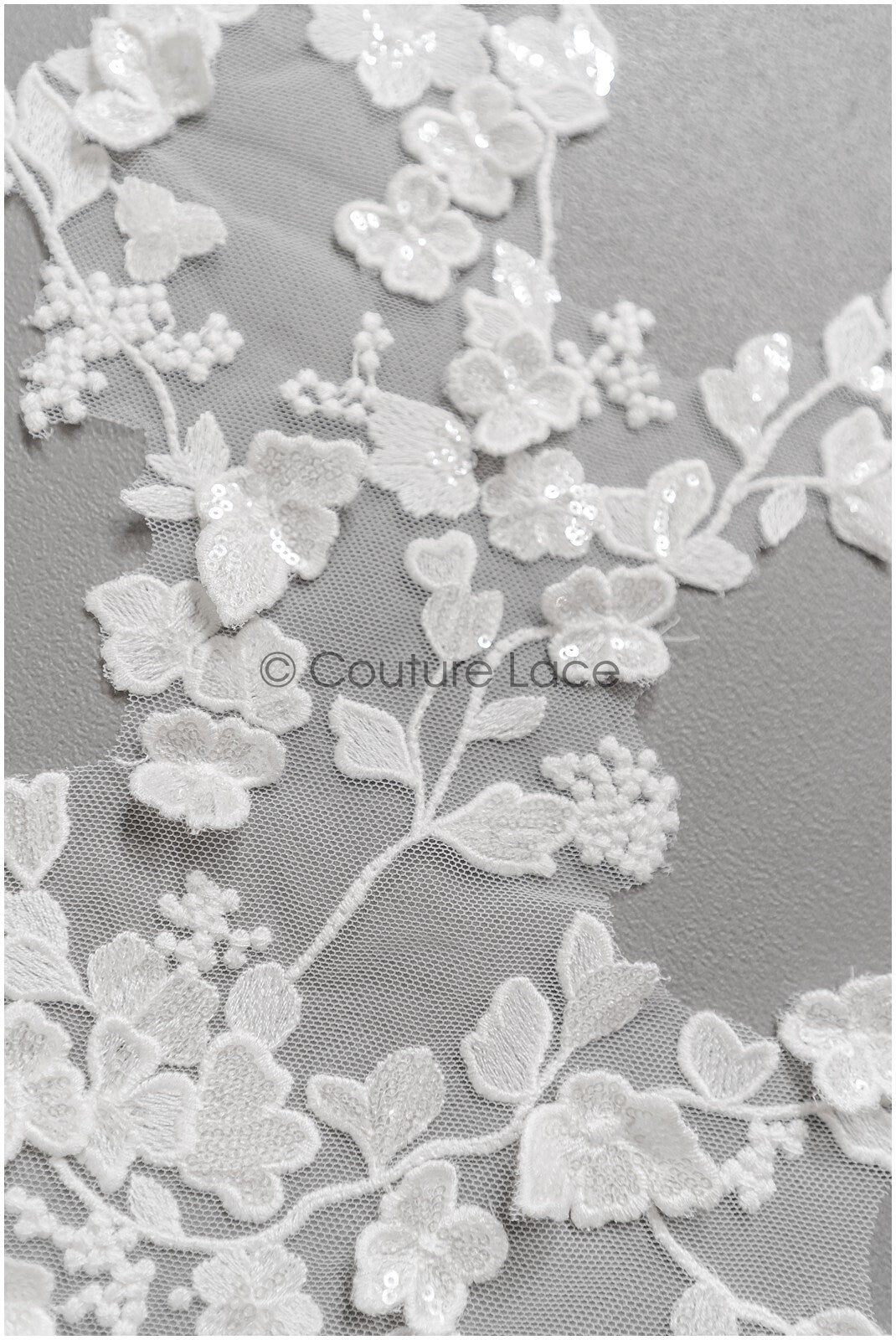 romantischer 3D Blumen SpitzenAufnäher / Baumwollblume Applikation / Hochzeitskleid Spitzenapplikation / Brautblumen Applikation// A22-275